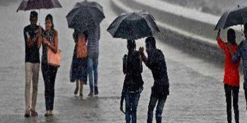 मुंबई -ठाण्यात पुन्हा पावसाची जोरदार हजेरी