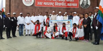 समाजकार्य विभागाच्या विद्यार्थांनी पथनाट्याच्या माध्यमातून केली जिल्ह्यात मतदार जनजागृती