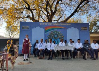 डॉ पंडीत विद्यालयात शिवजयंती उत्सव साजरा