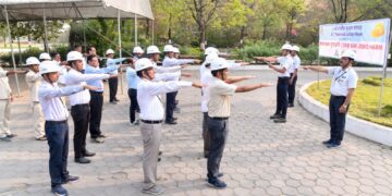 जैन इरिगेशनच्या आस्थापनांमध्ये ५२ वा राष्ट्रीय सुरक्षा सप्ताह साजरा