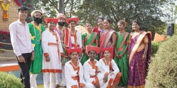 ज्योतिक्रिष्णा इंग्लिश स्कूल च्या विध्यार्थ्यांची शिव जयंती निमित्त उत्कृष्ट नृत्यनाटिका ची प्रस्तुती