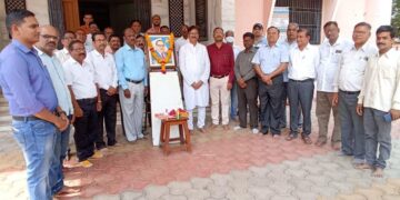 धनाजी नाना महाविद्यालयात डॉ. बाबासाहेब आंबेडकर जयंती उत्साहात साजरी