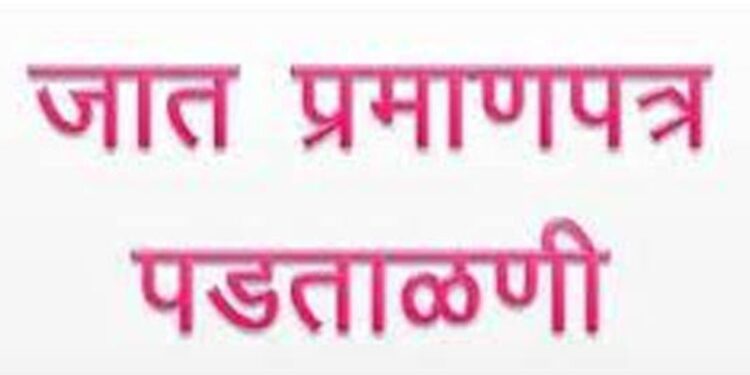 जाती दावा पडताळणीतील त्रुटींची पूर्तता करण्यासाठी 24 ते 27 एप्रिल दरम्यान विशेष मोहिमेचे आयोजन