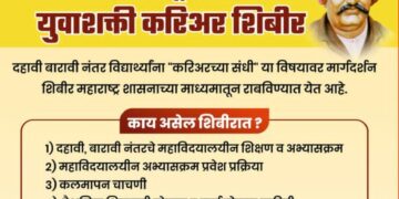 अभ्यासक्रम, शैक्षणिक कर्ज, शिष्यवृत्ती, योजना, रोजगार यांचे मार्गदर्शन मिळणार छत्रपती शाहू महाराज युवाशक्ती करिअर शिबिरात