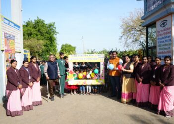 इम्पिरियल इंटरनॅशनल स्कूल मध्ये प्रवेशोत्सव उत्साहात संपन्न