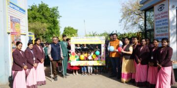 इम्पिरियल इंटरनॅशनल स्कूल मध्ये प्रवेशोत्सव उत्साहात संपन्न