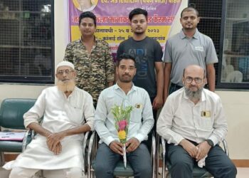 मुस्तुफा खानची जळगांव जिल्हा कॅरम संघात निवड