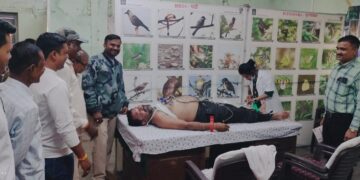 यावल वनविभागात कर्मचारी वैद्यकीय आरोग्य तपासणी शिबीर संपन्न