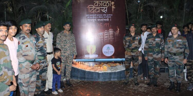 २६/११ तील वीर शहीदांना आदरांजली