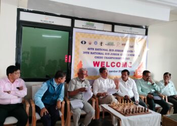 जळगाव येथे अनुभूती निवासी स्कूलमध्ये  राष्ट्रीय सब-ज्युनिअर बुध्दिबळ स्पर्धा