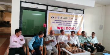 जळगाव येथे अनुभूती निवासी स्कूलमध्ये  राष्ट्रीय सब-ज्युनिअर बुध्दिबळ स्पर्धा