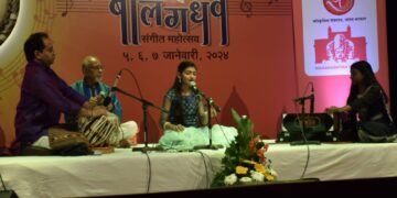 श्याम कल्याण बंदिशसह, कथ्थक जुगलबंदीने रसिक मंत्रमुग्ध