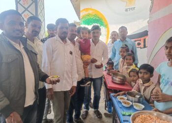 जि.प.प्राथ.शाळा म्हसास ता.पाचोरा शाळेत बाल आनंद मेळावा उत्साहात साजरा