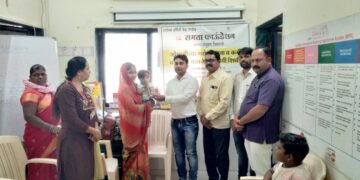राष्ट्रमाता जिजाऊ व स्वामी विवेकानंद यांच्या जयंती निमित्त आरोग्य व औषधोपचार शिबिर संपन्न