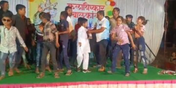 जिल्हा परिषद प्राथमिक शाळा शहापूर येथे वार्षिक स्नेहसंमेलन  मोठ्या उत्साहात साजरा