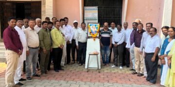 धनाजी नाना महाविद्यालय फैजपूर येथे डॉ.बाबासाहेब आंबेडकर जयंती साजरी