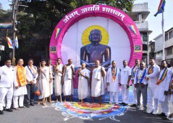 भगवान महावीरांचे विचार आपली शक्ती – प. पू. विजय रत्नसुंदरसुरीश्वरजी म. सा.