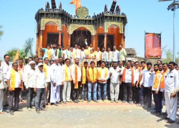 रणरणत्या उन्हातही करणदादा पाटील यांच्या प्रचाराच उत्साह शिगेला