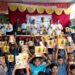 श्रीराम विद्यालयात विद्यार्थ्यांना २ हजार वह्यांचे वाटप