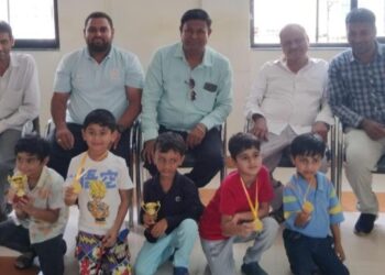 सात वर्षाखाली जिल्हा निवड चाचणी बुद्धिबळ स्पर्धेत अमळनेर चा मृगांक पाटील प्रथम जळगावचा कबीर दळवी द्वितीय