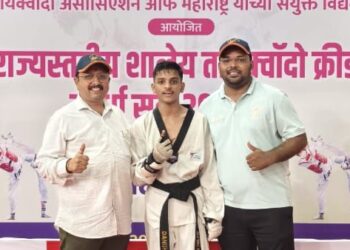 राज्यस्तरीय शालेय तायक्वांडो स्पर्धेत  सरदार जी जी हायस्कूल रावेर चा दानिश तडवी प्रथम राष्ट्रीय स्पर्धेसाठी निवड;मुलांमध्ये १ सुवर्ण, ५ रौप्य, ५ कांस्यपदक