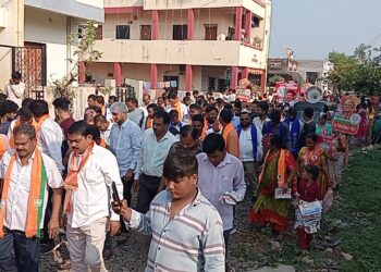 आ. राजूमामा भोळे यांना शहरात कांचन नगर, चौगुले प्लॉट परिसरात प्रचाराला मिळाला प्रतिसाद..
