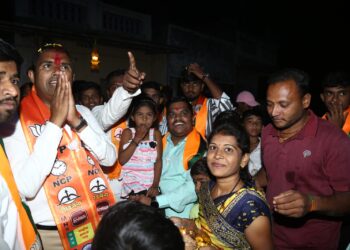 आमदार मंगेशदादा चव्हाण यांचा प्रचाराचा झंझावात; प्रत्येक घरी उस्फुर्त स्वागत
