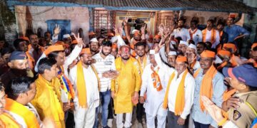 जलसंपन्न केली भादली – कडगाव – निमगाव परिसराची शिवारं ;शेतकऱ्यांच्या बांधावर पोहोचले पाणी – गुलाबराव पाटील