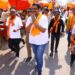 जुने जळगाव परिसरामध्ये डॉ. अनुज पाटील यांचे जल्लोषात स्वागत…
