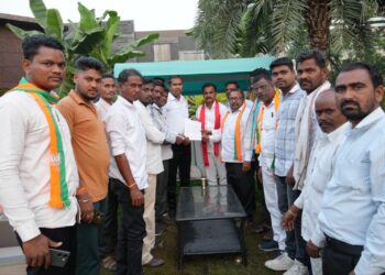 एकलव्य स्वाभिमान संघटनेचा भाजपा महायुती उमेदवार मंगेश चव्हाण यांना जाहीर पाठिंबा