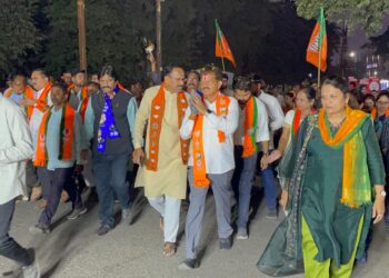 मतदारसंघाच्या विकासासाठी आ. राजूमामांनी नेहमीच पुढाकार घेतला : विशाल त्रिपाठी