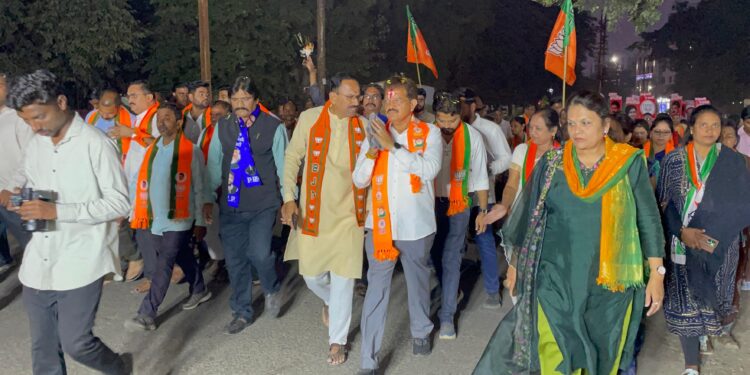 मतदारसंघाच्या विकासासाठी आ. राजूमामांनी नेहमीच पुढाकार घेतला : विशाल त्रिपाठी