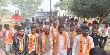 कवठळ – धार – शेरी – पथराडमध्ये ‘धनुष्यबाण’चाच जलवा;गुलाबराव पाटील यांचे अभूतपूर्व स्वागत, भक्कम पाठिंबा