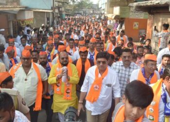 गुलाब भाऊंच्या विकासाच्या मार्गावर आसोदेकरांचा भक्कम पाठिंबा;धनुष्यबाणाच्या जयघोषात आसोदा दणाणले !
