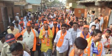 गुलाब भाऊंच्या विकासाच्या मार्गावर आसोदेकरांचा भक्कम पाठिंबा;धनुष्यबाणाच्या जयघोषात आसोदा दणाणले !
