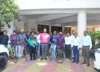 जळगाव सायकलिस्ट जळगाव तर्फे आयोजित सायकलिंग फ्रायडे हा कार्यक्रम यशस्वी