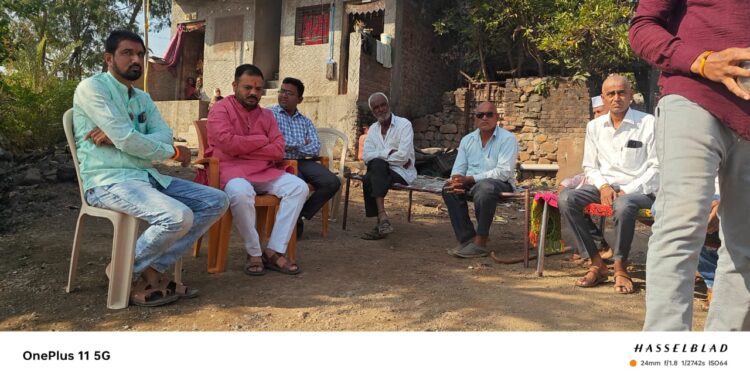 प्रतापराव पाटील यांच्या विविध गावांमध्ये द्वारदर्शनपर भेटी ; निकालाच्या दुसऱ्या दिवसापासूनच पुन्हा लोकसेवेत सक्रिय