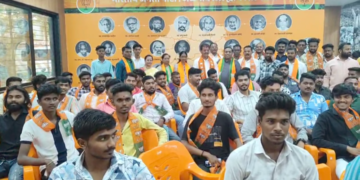 आ. राजूमामा भोळे यांच्या नेतृत्वावर विश्वास ठेवुन शहरातील छत्रपती ग्रुप च्या युवकांचा भाजपमध्ये प्रवेश…