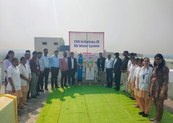 जना स्मॉल फायनान्स बँक यांच्यातर्फे शुद्ध पाण्याचे वाटर फिल्टर चे  वितरण