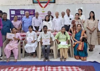 प्रज्ञाचक्षु बांधवांसाठी राज्यस्तरीय सुगम गीत गायन स्पर्धा थाटात साजरी;इनरव्हील क्लब जळगांव व NAB यांचा संयुक्त उपक्रम