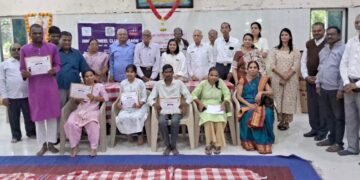 प्रज्ञाचक्षु बांधवांसाठी राज्यस्तरीय सुगम गीत गायन स्पर्धा थाटात साजरी;इनरव्हील क्लब जळगांव व NAB यांचा संयुक्त उपक्रम