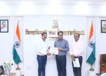 तालुका वैद्यकीय अधिकारी डॉ.राजेश सोनवणे यांचा जिल्हाधिकाऱ्यांच्या हस्ते गौरव