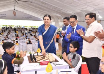 मुलींच्या गटात महाराष्ट्रातील क्रिशा जैनची आघाडी;राष्ट्रीय बुद्धिबळ स्पर्धेतून उद्याचे आंतरराष्ट्रीय बुद्धिबळपटू घडणार, डॉ.भावना जैन यांचा विश्वास 