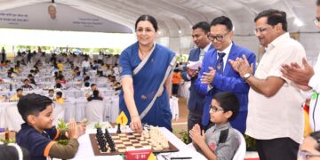 मुलींच्या गटात महाराष्ट्रातील क्रिशा जैनची आघाडी;राष्ट्रीय बुद्धिबळ स्पर्धेतून उद्याचे आंतरराष्ट्रीय बुद्धिबळपटू घडणार, डॉ.भावना जैन यांचा विश्वास 