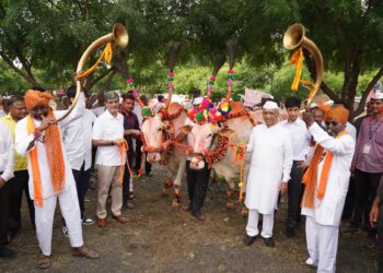जैन हिल्स येथे पोळा उत्साहात संपन्न