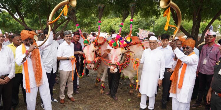 जैन हिल्स येथे पोळा उत्साहात संपन्न