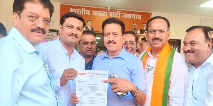जळगाव भाजपच्या ‘पदवीधर प्रकोष्ट’ जिल्हाध्यक्षपदी शिरीषकुमार तायडे यांची नियुक्ती