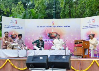 पाडवा पहाट कार्यक्रमास रसिकांची उत्स्फूर्त दाद