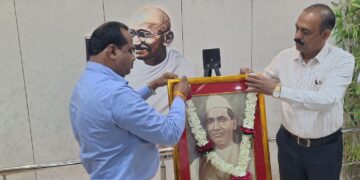 स्वातंत्र्यसेनानी धनाजी नाना चौधरी यांची 73 व्या पुण्यतिथी निमित्त अभिवादन पर कार्यक्रम संपन्न