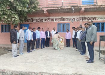जय कालिंका देवी शिक्षण संस्थेत क्रांतिज्योती सावित्रीबाई फुले जयंती उत्साहात साजरी